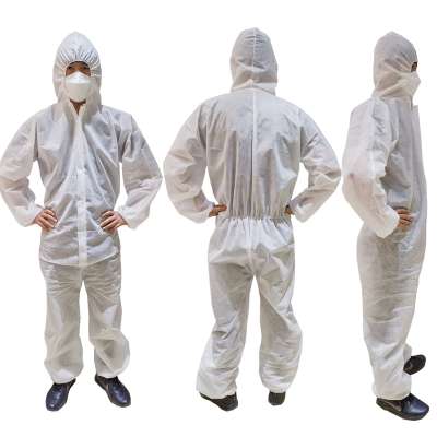 disposable coverall protective clothing of Punk against coronavirus medical protective clothing heat selling tape for protective