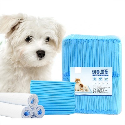 Cheap pet puppy pad biodegradable training dog pee dog and puppy potty training pads regular absorbency Disposable pet training